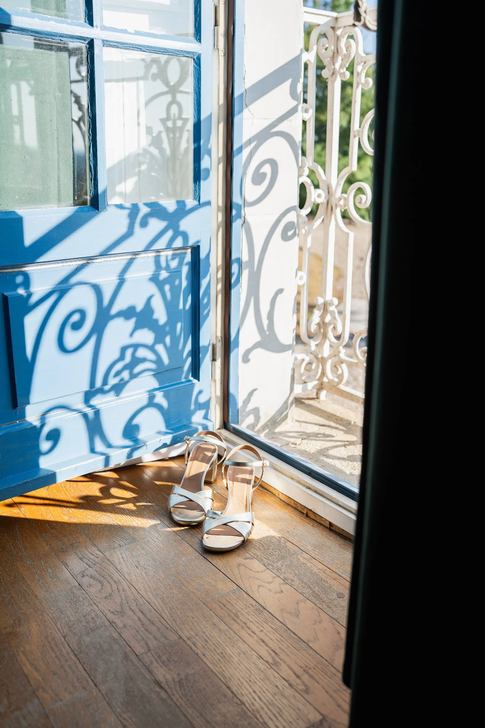 Jouer avec la lumière lors des préparatifs 