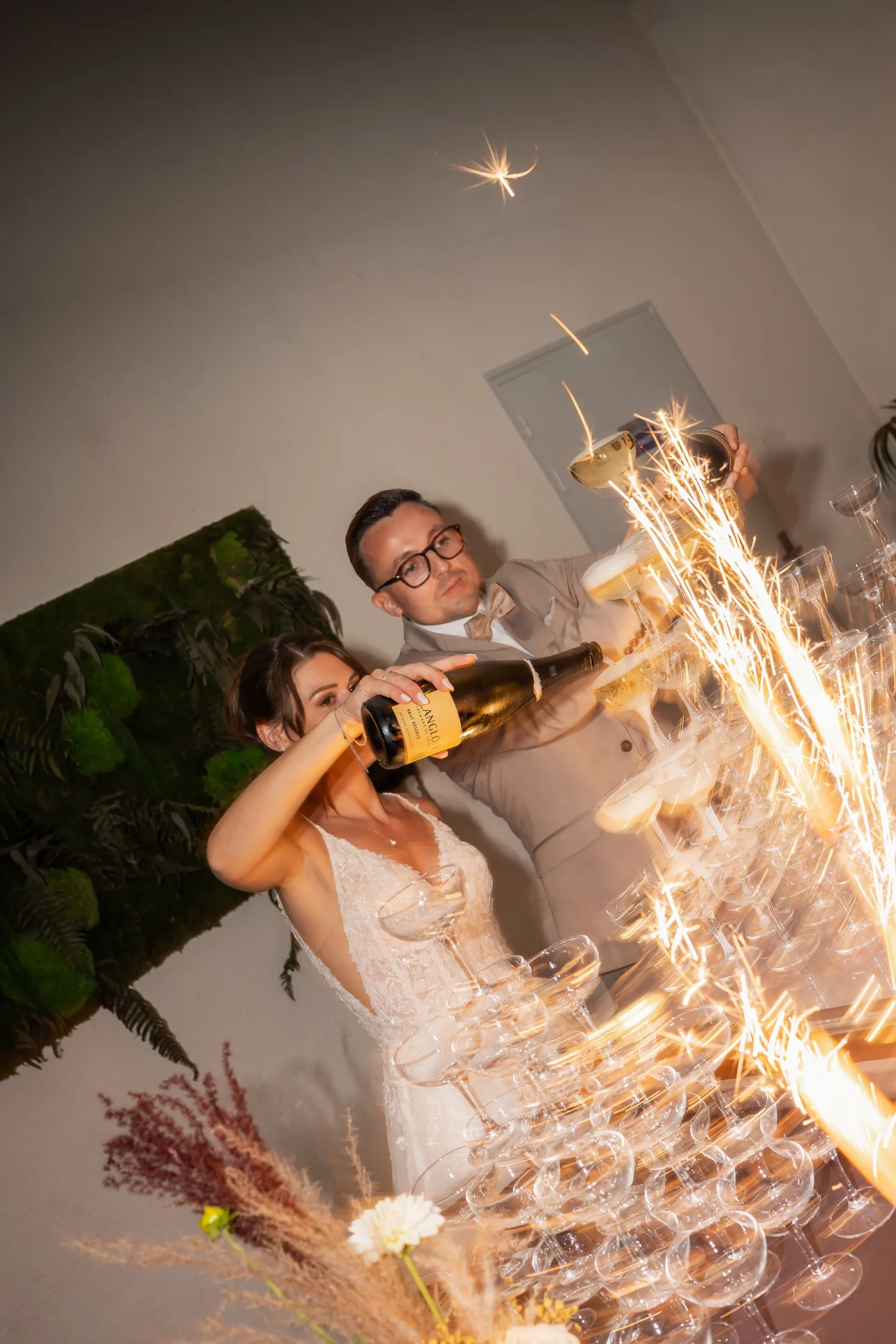 J’adore les photos de soirée au flash, je peux créer des effets lumineux et artistiques !
